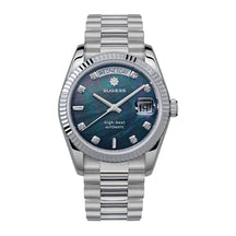 Sugess Men’s Automatic Watch 36mm – SL3034 Movement, Rose Gold, Sapphire Crystal, Date Display