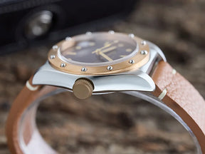 Baltany B4030 Bronze Automatic Watch – NH38 Luminous 20ATM Water Resistant