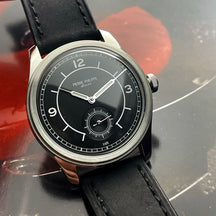 Pierre Philippe 38mm Ultra-Thin Mechanical Dress Watch – Red Dial, Manual Wind ST17 Movement