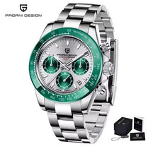 PAGANI DESIGN Men's Chronograph Quartz Watch – Sapphire, Stainless Steel, VK63