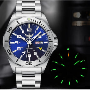 Yelang V1019 44MM Men's Watch NH36 100M Deep Diving Mechanical Automatic Watch