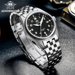 ADDIESDIVE Luxury Men's Business Watch 316L Stainless