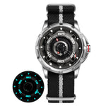 BERNY Automatic Skeleton Watch for Men – 3D Dial, Sapphire Crystal, 5ATM
