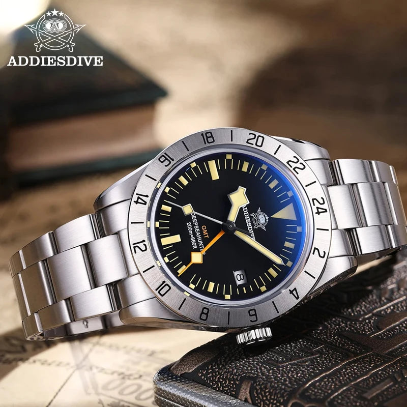 ADDIESDIVE AD2036 GMT Watch