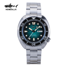 Heimdallr Men's Automatic Dive Watch 44mm – NH35A Sapphire 200M Water Resistant Luminous