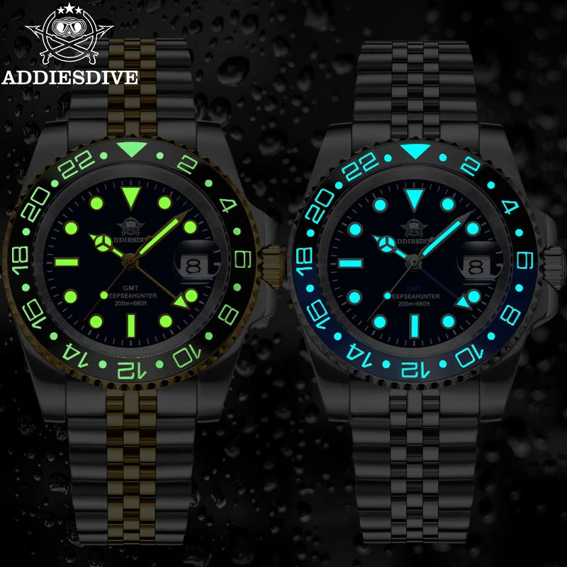 ADDIESDIVE AD2050 GMT Watch
