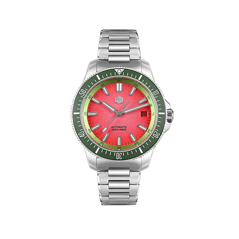 San Martin SN0118 40mm Dive Watch – NH35 Automatic Mechanical, 200m Water Resistant