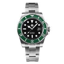 San Martin SN0017 Automatic Dive Watch – 40mm Sapphire Crystal 200M Waterproof Men's Luxury Mechanical Watch