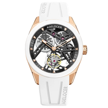 AGELOCER Men’s Tourbillon Watch – 80 Hour Power Reserve, Sapphire, 42mm