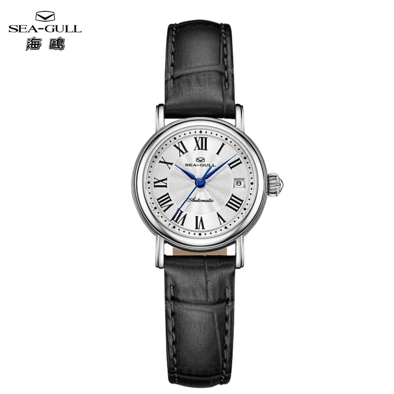 Seagull 1046L Women's Watch – Elegant Textured Dial Water Resistant Dress