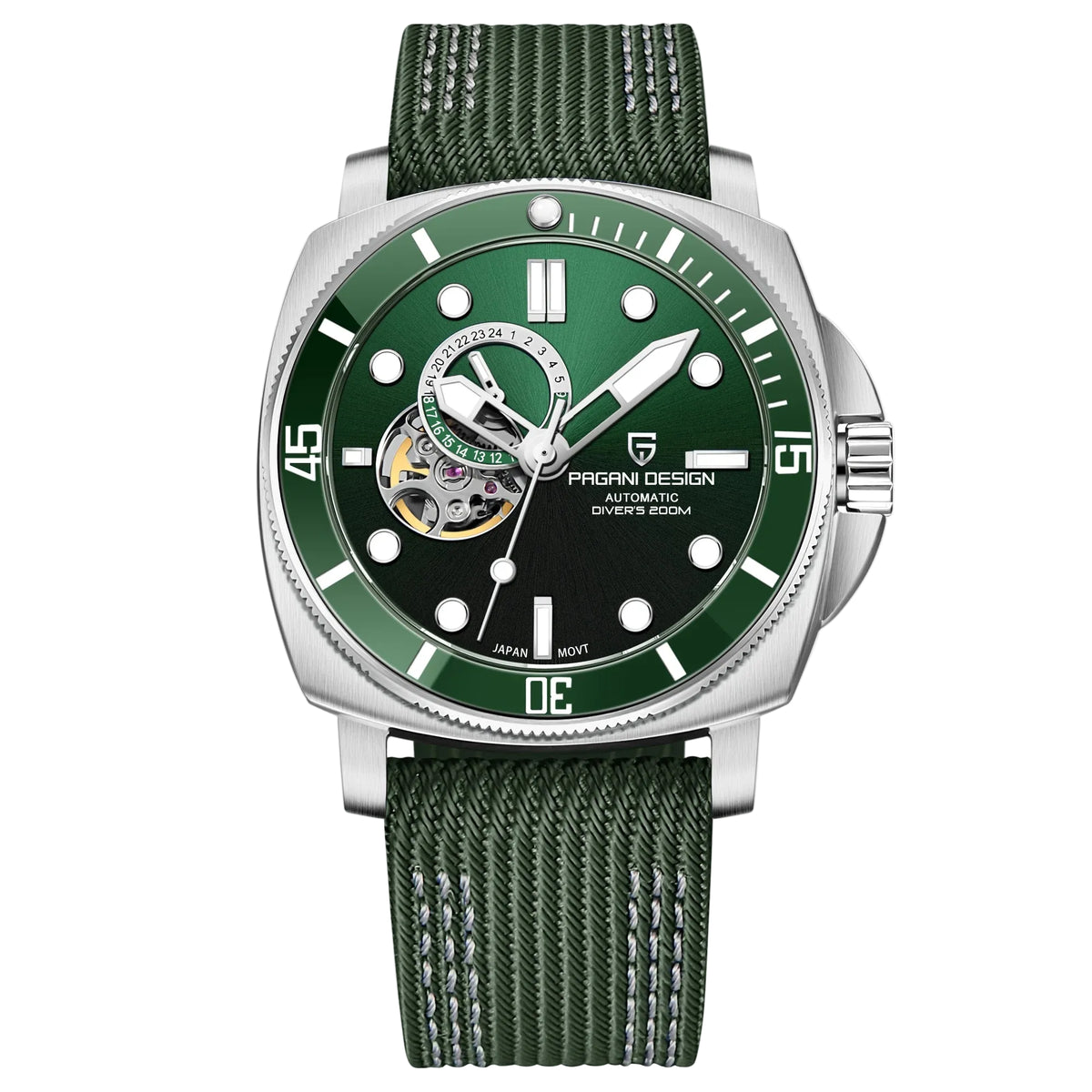 Pagani Design Men’s Automatic Watch PD1736 – Sapphire, Waterproof
