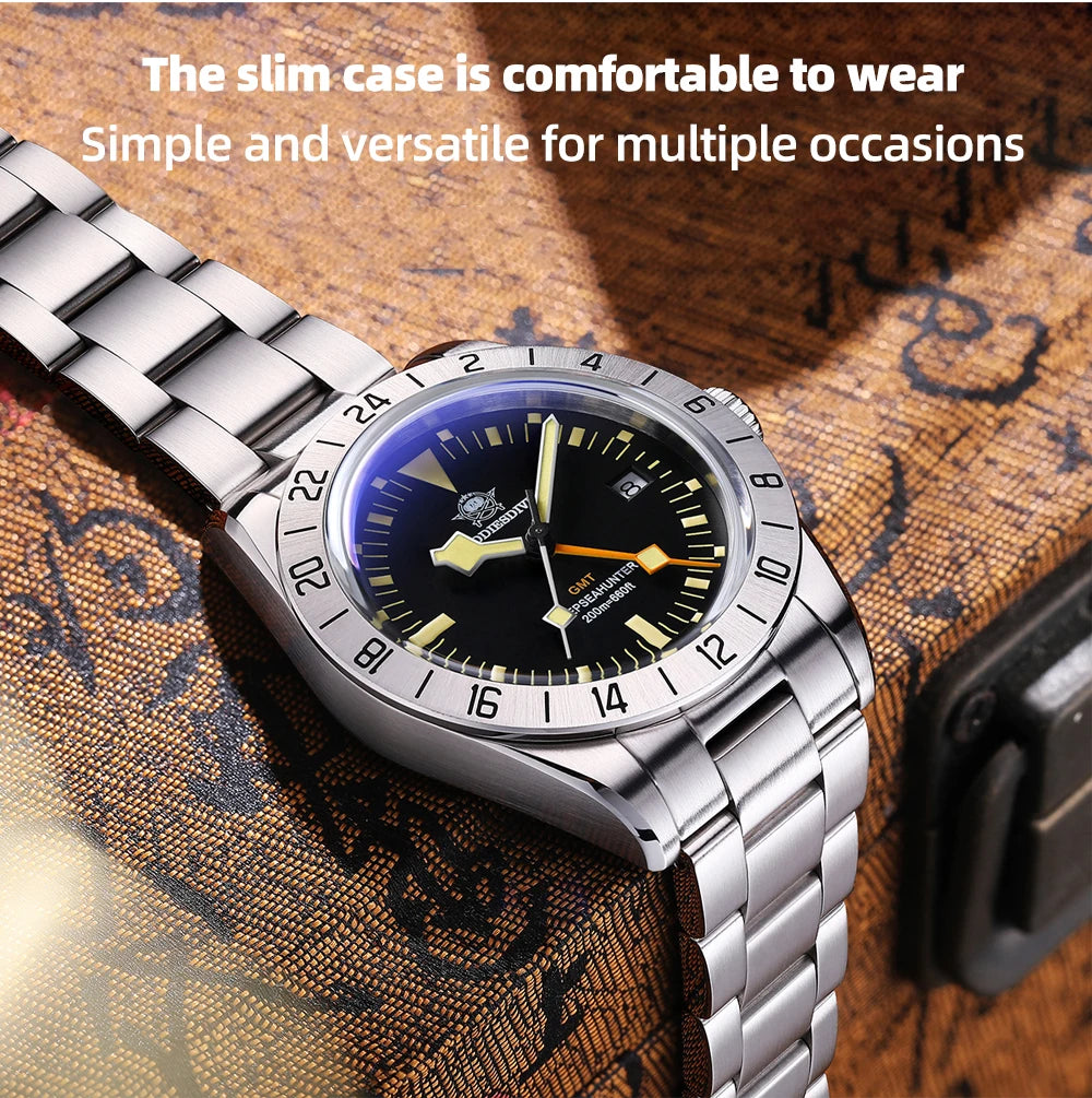 ADDIESDIVE AD2036 GMT Watch