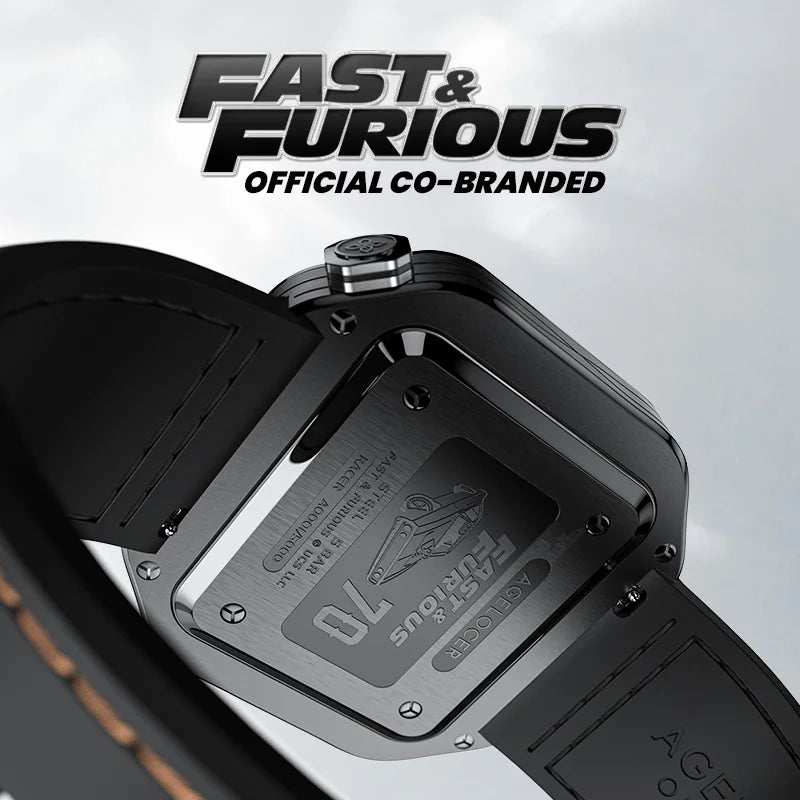 AGELOCER Fast & Furious Racing Watch – Men’s Automatic Mechanical