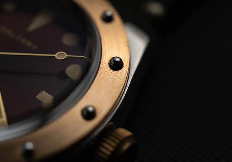 Baltany B4030 Bronze Automatic Watch – NH38 Luminous 20ATM Water Resistant