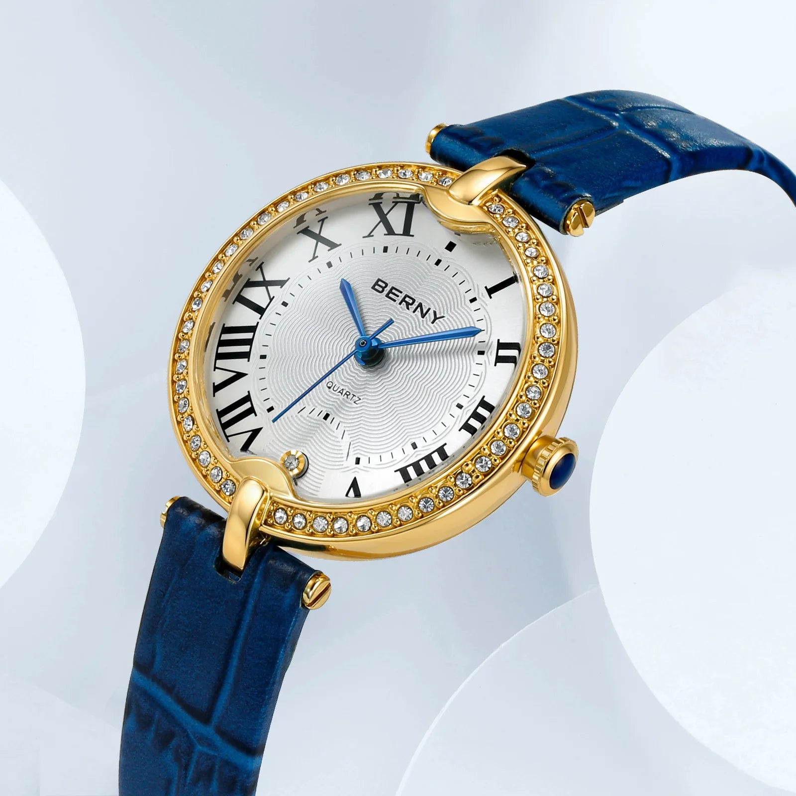 BERNY Women's Luxury Slim Quartz Dress Watch