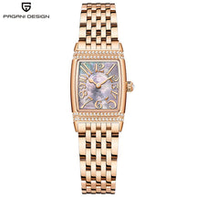 PAGANI DESIGN Women’s Quartz Watch 22mm – Sapphire Crystal, Stainless Steel, 50m Water Resistant