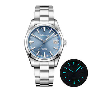 ADDIESDIVE Watches for Men 39mm Luxury NH35 Automatic Watch AD2077 Mechanical Wristwatch New Luminous Waterproof 100m Diving
