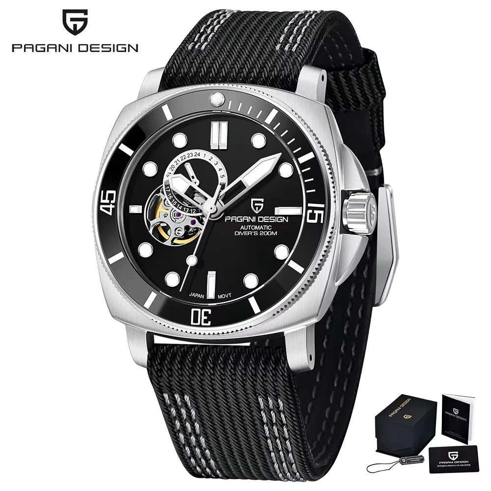 Pagani Design Men’s Automatic Watch PD1736 – Sapphire, Waterproof