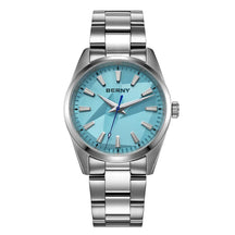 BERNY Women's Quartz Watch 39mm – Sapphire AR Coated 100M Waterproof Stainless Steel