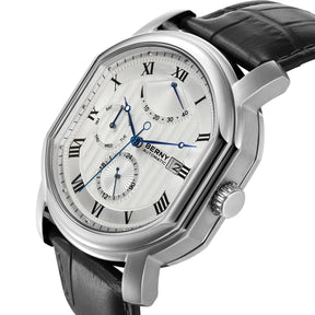 BERNY Men’s Automatic Mechanical Watch – Luxury Sapphire Self-Winding Waterproof Wristwatch