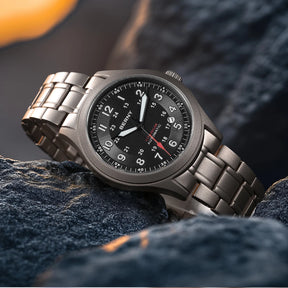 BERNY Men's Automatic Full Titanium Watch