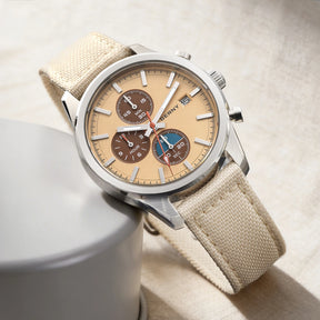 BERNY Chronograph Watch – Miyota OS10 Sapphire AR Coated Waterproof Sport