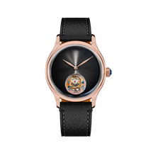Sugess 38mm Tourbillon Men’s Watch – Minimalist Mechanical Handwind with Dome Sapphire Crystal