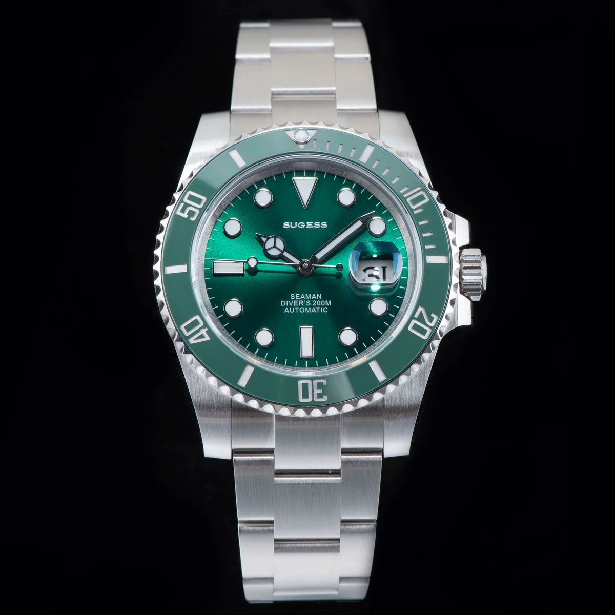 Seagull Goujian Sword Men's Mechanical Watch – 100M Waterproof Luminous 419.87.1139
