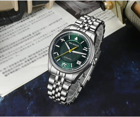 San Martin SN0033 Men's Automatic Pilot Watch 39.5mm – YN55 Sapphire 10Bar Vintage Style