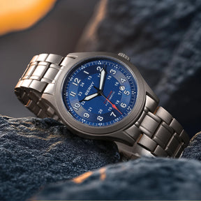 BERNY Men's Automatic Full Titanium Watch