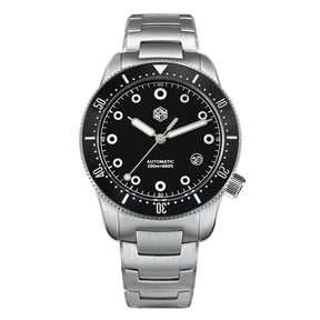San Martin SN0142 Automatic Dive Watch – 39.5mm Sapphire Crystal 200M Waterproof Men's Mechanical Watch