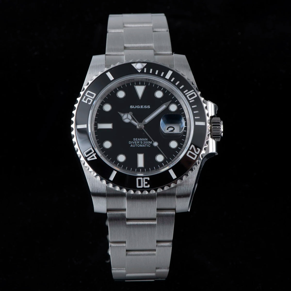 Seagull Goujian Sword Men's Mechanical Watch – 100M Waterproof Luminous 419.87.1139