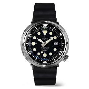Heimdallr 47mm Tuna Diver Watch – NH35 Automatic, Sapphire Crystal, C3 Luminous, Men’s Dive Watch
