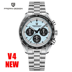 Pagani Design VK63 Moonphase Chronograph Watch – Sapphire, Luminous