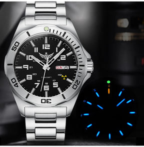 Yelang V1019 44MM Men's Watch NH36 100M Deep Diving Mechanical Automatic Watch