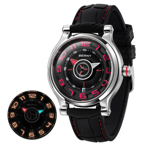 BERNY Miyota 8215 Automatic Men’s Watch – Sapphire, Super Luminous