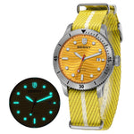 BERNY Men's Automatic Diver Watch – 200M Waterproof, Sapphire