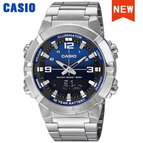 Casio AMW-870 Men’s Analog-Digital Watch – Waterproof, Military Style