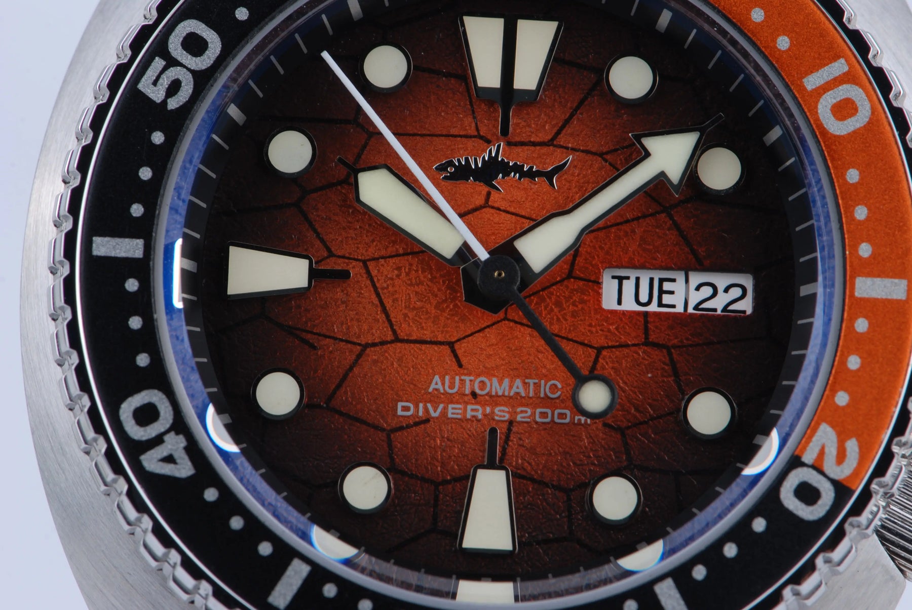 Heimdallr Men's Automatic Dive Watch 44mm – NH35A Sapphire 200M Water Resistant Luminous