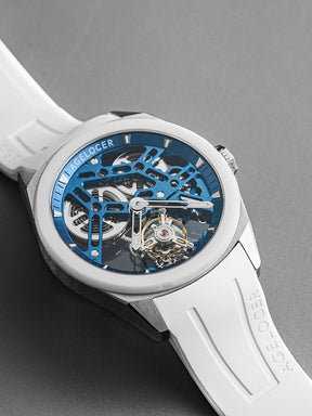 AGELOCER Men’s Tourbillon Watch – 80 Hour Power Reserve, Sapphire, 42mm