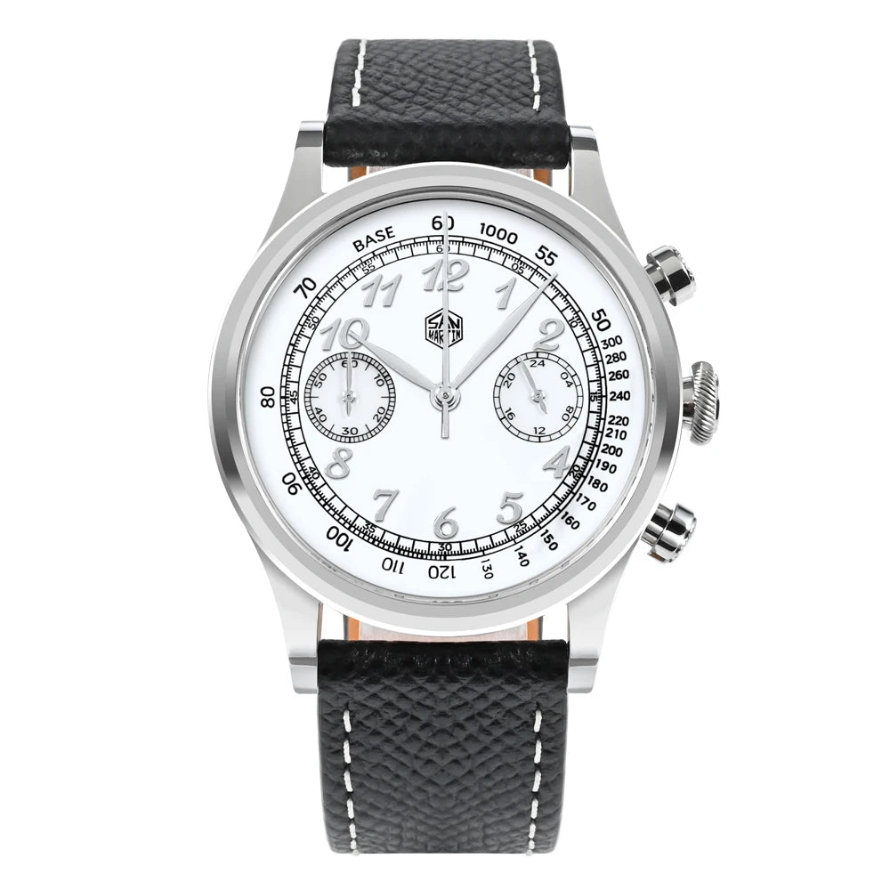San Martin Men’s Quartz Chronograph Watch – 38mm, Sapphire Crystal