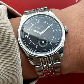 Pierre Philippe 38mm Ultra-Thin Mechanical Dress Watch – Red Dial, Manual Wind ST17 Movement