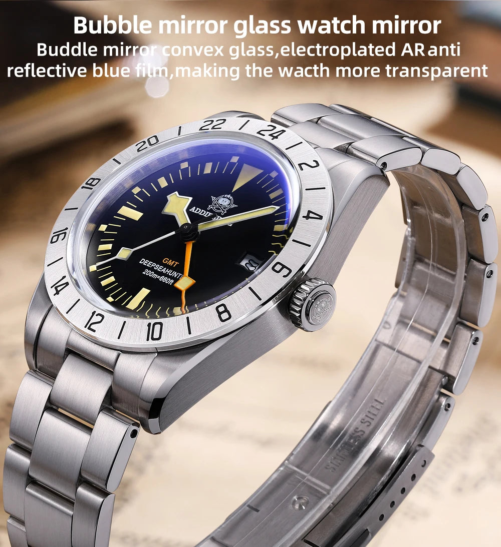 ADDIESDIVE AD2036 GMT Watch
