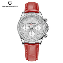 PAGANI DESIGN Women’s Multifunction Quartz Watch – Luxury Sapphire Glass Wristwatch with Japan TMI VD55 Movement