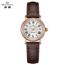 Seagull 1046L Women's Watch – Elegant Textured Dial Water Resistant Dress