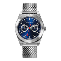 BERNY Men's Track Watch – Stainless Steel Panda Dial Rotating Bezel Casual