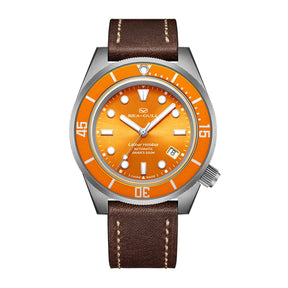 Seagull Men’s Automatic Mechanical Dive Watch – Titanium, Sapphire Glass