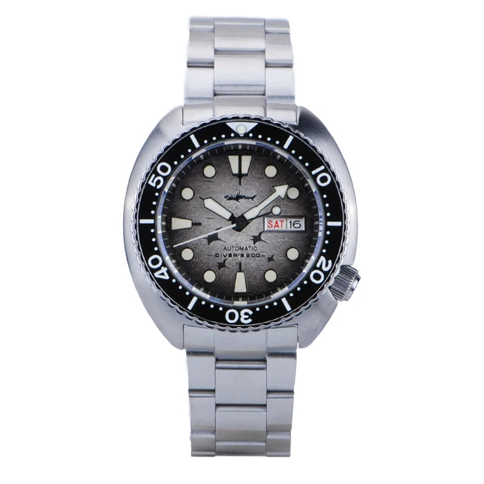 Heimdallr Men's Automatic Dive Watch 44mm – NH35A Sapphire 200M Water Resistant Luminous