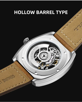 Sea-Gull Skeleton Automatic Watch for Men – Sapphire Crystal, 316L Stainless Steel