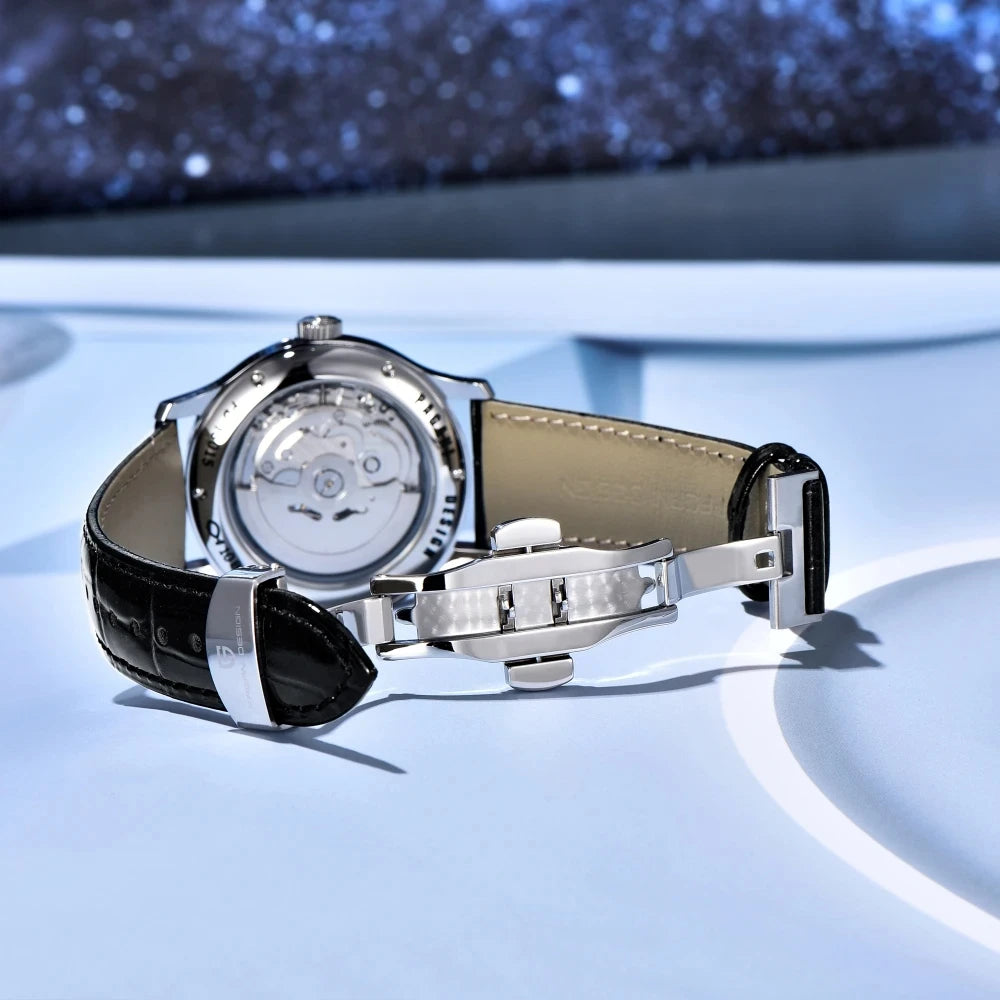 PAGANI DESIGN 2024 New 41MM Tourbillon Roman Digital Fashion Casual NH39 Sapphire Glass Men Automatic Mechanical Watch PD-YS015